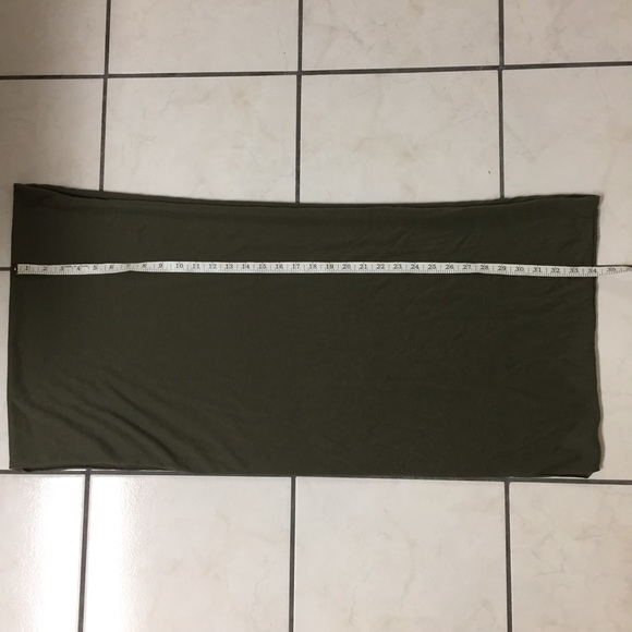 🚫 SOLD Charlotte Russe Olive Infinity Scarf - Picture 3 of 3